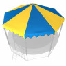 Крыша для батута UNIX Line 14 ft Blue/Yellow