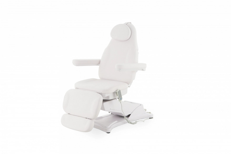 Косметологическое кресло электрическое 4 мотора Med-Mos ММКК-4 КО-184DP цвет белый