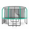 Батут Unix line Supreme Game с внутренней сеткой 12 футов - 360 см (зеленый) (TRUSUG12GR)