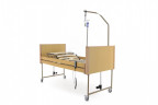 Кровать для лежачих больных электрическая MED-MOS YG-1 (ЛДСП св.дер., 2В, 4 секции, матрас , Т/АТ, ДЛ)